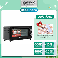 Lò nướng Mishio MK177 14L – Màu đen - Hàng chính hãng