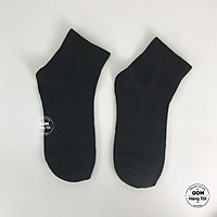 Tất Cổ Cao Trơn Gom Tất, Vớ Cổ Cao Nam Nữ Chất Liệu Cotton thoáng mát,êm chân - TAT-TRONCAO-VNXK
