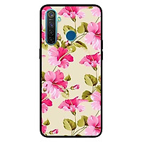 Ốp lưng dành cho Realme 3 - Realme 3 Pro - Realme 5 / 5s / 5i / 6i / 6i - Realme 5 Pro mẫu Hoa Bụt Hồng