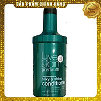 Dầu xả tóc Livegain Premium Silky & Shine Hair Pack suôn mượt nước hoa Hàn Quốc 1200ml