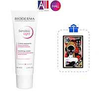 Kem dưỡng ẩm làm dịu da Bioderma Sensibio Light 40ml TẶNG mặt nạ Sexylook (Nhập khẩu)