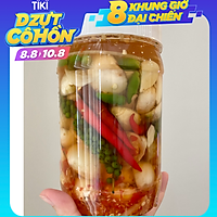 CÀ PHÁO NGÂM MẮM ỚT TỎI HOA TIÊU HỦ 1KG