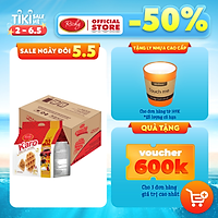 Thùng 72 Bánh tươi Karo chà bông sợi gà