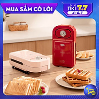 Máy Kẹp Bánh Mỳ, Nướng Bánh Mỳ Mini Đa Năng YD-216s 5 Khay Nâng Cấp Bản Mới 2021