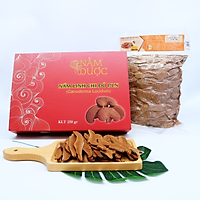 Nấm Linh Chi Cắt Lát Hộp 250g PLN - Hồng Chi Giống Viện Di Truyền (DT) Vị Đắng Mạnh, Dược Tính Cao