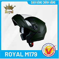Nón bảo hiểm Lật Hàm Royal M179 2 Kính Thời Thượng, Năng Động, Hiện Đại, Bảo hành chính hãng 12 tháng