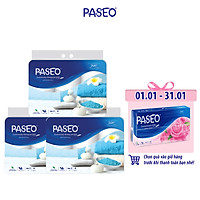 Combo 3 lốc Paseo giấy vệ sinh 6 cuộn 2 lớp