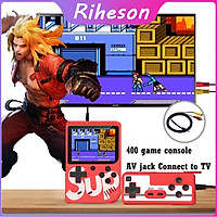 Máy Chơi Game Cầm Tay Hiện Đại 400 Trò Chơi Có Kết Nối Tivi Bàn Phím Điều Khiển Riêng 2 Người Chơi