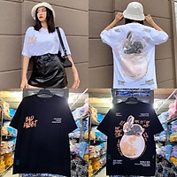 Áo thun BAD RABBIT CLUB - Bad Habits Moon Unisex Tee - áo phông thời trang nam nữ unisex chất đẹp xịn