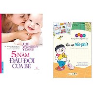 Combo 2 cuốn sách: 5 Năm Đầu Đời Của Bé + Bộ Những Thói Quen Vàng : Tạm Biệt Béo Phì