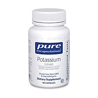 Pure Encapsulations - Potassium (Citrate) - Essential Mineral for Vascular Function and Overall Health - 180 Capsules