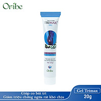 Gel Bôi Trĩ Giúp Co Búi Trĩ, Giảm Sưng Đỏ Và Ngứa Rát Hậu Môn Do Trĩ Trimaxgel 20g - Nguyên Liệu Nhập Khẩu Từ Châu Âu
