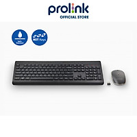 Bộ bàn phím và chuột không dây PROLINK Wireless Multimedia Desktop Combo PCWM-7003 - Hàng chính hãng