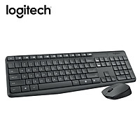 Tổ hợp bàn phím và chuột không dây Logitech MK235 dành cho game thủ USB đa phương tiện 2.4Ghz