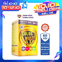 Sữa bột Colosmulti 100 hộp 60 gói x 1,5g cải thiện hệ tiêu hóa, giúp bé ăn ngoan