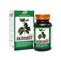 Viên Tiểu Đường Akidiabet MPH – Hỗ Trợ Bệnh Tiểu Đường, Ngăn Ngừa Biến Chứng Bệnh Tiểu Đường,Hỗ Trợ Hạ Đường Huyết, Giảm Cholesterol Máu, Mỡ Máu Cao - Lọ 60 Viên