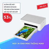 Máy In Ảnh Mini Thông Minh Tốc Độ In Ảnh Nhanh Chóng Chỉ Trong 1' Với 2 Kích Thước Ảnh Tùy Chọn