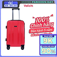 Vali kéo du lịch 837 nhựa PP siêu bền - Hồng Sen