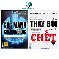 Combo Bộ 2 Cuốn Thay Đổi Cuộc Đời: Sức Mạnh Của Động Lực - Nghệ Thuật Vượt Lên Những Cám Dỗ Của Cuộc Sống + Thay Đổi Hay Là Chết- Bí Quyết Giúp Các Thương Hiệu Huyền Thoại Luôn Dẫn Đầu - MinhAnBooks
