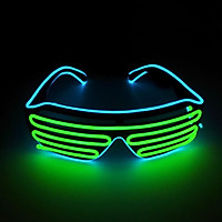 MẮT KÍNH ĐÈN PHÁT SÁNG NEON (LED GLASSES - EL WIRE)