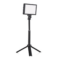 3 Packs 15W LED Video Light Set Desktop Photography Fill Light Bi-Color Temperature with Extendable Tripod Color Filters