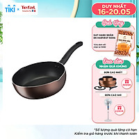 Chảo chiên sâu lòng Tefal Day By Day G1436405 24cm - Chống dính đáy từ - Dùng cho mọi loại bếp - Báo nhiệt thông minh - Hàng chính hãng