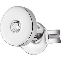Bông tai nam bạc đính đá PNJSilver XM00K000182-BO