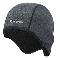 WEST BIKING Winter Cycling Cap Windproof Thermal Fleece Running Skiing Motocycle Head Hat Headwear Bandana Bike Warm