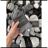 Sale giảm giá- tất zara nam cổ ngắn siêu hit hot