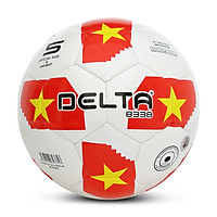 Bóng đá ngoài trời DELTA 3757-5M size 5 in cờ Việt Nam chơi trên sân cỏ tự nhiên hoặc sân cỏ nhân tạo