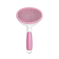Pet Brush Self Cleaning Slicker Brushes for Shedding and Grooming Removes Loose Undercoat Mats and Hair Grooming Comb