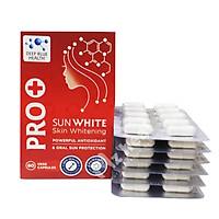 Pro+ Sunwhite Viên uống chống nắng, trắng da Pro Sunwhite Deep Blue Health 60 viên