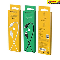Cáp sạc nhanh BOROFONE BX19 cổng Type-C - Hàng chính hãng - Hỗ trợ truyền dữ liệu