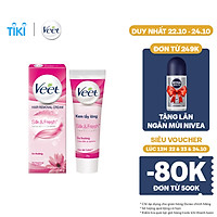 Kem Tẩy Lông Cho Da Thường Veet Silk Fresh 25G
