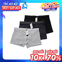 Combo 3 Quần sịp nam thông hơi, quần lót nam chất cotton thun lạnh mịn mát - ZQ204