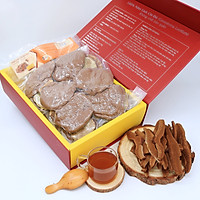 Nấm Linh Chi Nguyên Tai Hộp 250g PLN - Hồng Chi Viện Di Truyền (DT) Vị Đắng Mạnh, Dược Tính Cao