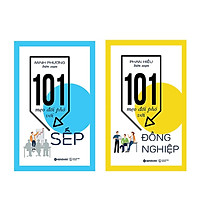 Combo Sách Kĩ Năng Kinh Doanh: 101 Mẹo Đối Phó Với Đồng Nghiệp + 101 Mẹo Đối Phó Với Sếp<