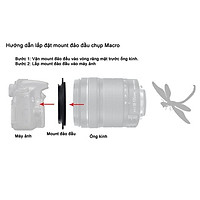 VÒNG ĐẢO ĐẦU LENS CHỤP MACRO DÀNH CHO CANON NGÀM EOS