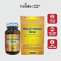 Viên Uống Sắt & Vitamin Khoáng Chất,Hỗ Trợ Tăng Cường Sức Khoẻ Phụ Nữ Gold Mama DHA - Lọ/30 viên