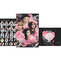 Blackpink 4Rea 1Stphotobook 2019 (Deluxe Edition-Bản Màu)-Tái Bản (Kèm Phụ Bản: 1 Bảng Sticker + 1 Ar Postcard)