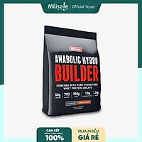 Mass gainer ANABOLIC HYDRO BUILDER 6LB chocolate tăng cân + cơ Deluxe