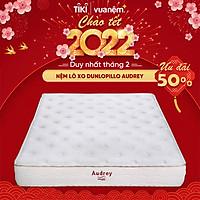 Nệm lò xo Dunlopillo Audrey dày 25cm không gây tiếng ồn, độ đàn hồi cao, bảo vệ cột sống