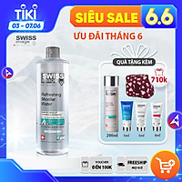 Nước tẩy trang làm sạch sâu và kiểm soát bã nhờn cho da hỗn hợp và da dầu Swiss Image Refreshing Micellar Water 400ml