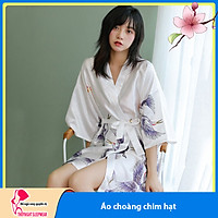 Áo Choàng Ngủ Lụa Cao Cấp BT0061 - Áo Choàng Ngủ Nữ - Áo Choàng Gợi Cảm