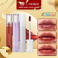 Son Tint Bóng Siêu Lì, Căng Mọng Môi Hàn Quốc Romand Glasting Water Tint 4g