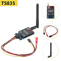 TS835 5.8G 600mw 48CH 1A FPV Audio Video AV Mini Transmitter For RC Quadcopter