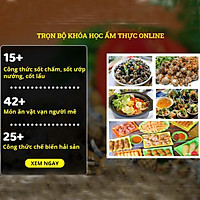 Combo 3 khóa học Ẩm thực online- Công thức 82 món ăn đơn giản, dễ làm tại nhà- Unica