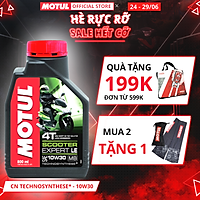 Dầu nhớt xe tay ga MOTUL SCOOTER EXPERT LE 4T 10W30