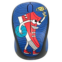 Chuột chơi game không dây hoạt hình chuột Logitech M238-V3, 1000 DPI, chuột quang máy tính xách tay