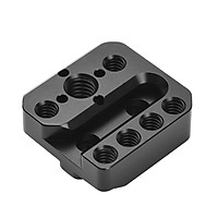 Monitor Mount Holder Mounting Plate with 1/4 Inch Thread 3/8 Locating Hole Gimbal Assessories Replacement for DJI Ronin